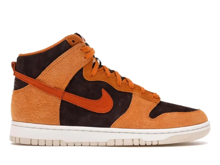 Nike Dunk High PRM - Dark Russet parte derecha