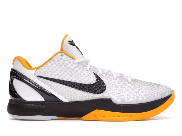 tenis Nike Kobe 6 Protro White Del Sol sneakers minymal