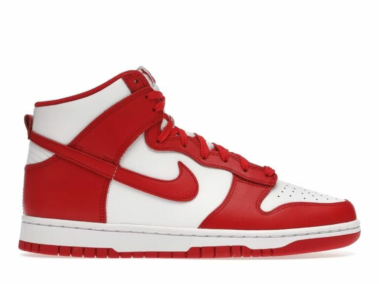 tenis Nike Dunk High - Championship White Red 1