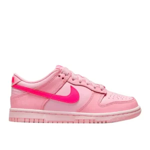 sneakers tenis Nike Dunk Low - Triple Pink Barbie (GS)