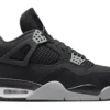 Jordan 4 Retro SE - Black Canvas minymal tenis