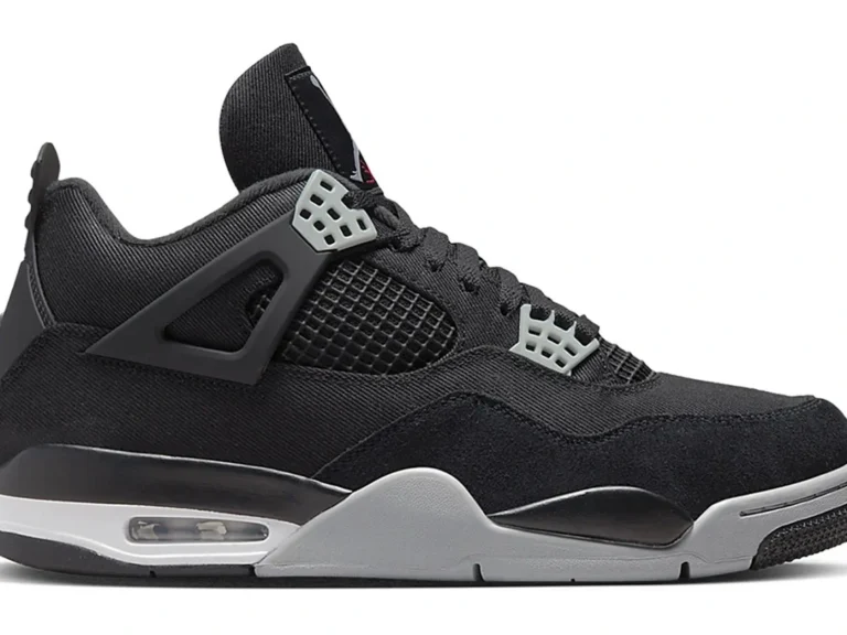 Jordan 4 Retro SE - Black Canvas minymal tenis