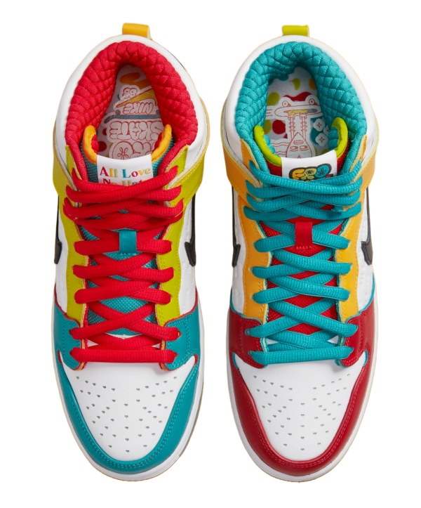 Nike SB Dunk High Pro x froSkate - All Love No Hate 5