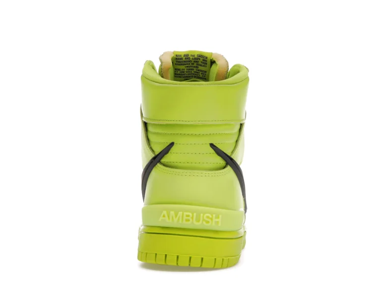 Nike Dunk High x Ambush - Flash Lime 5