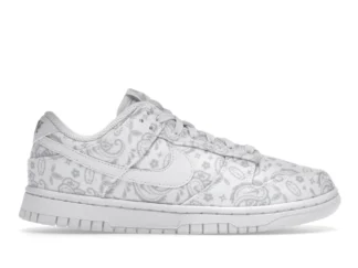 sneakers tenis Nike Dunk Low ESS - White (Paisley Pack) (W)
