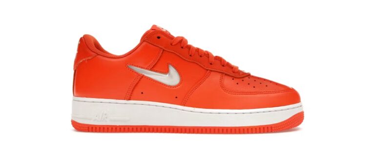 Tenis Nike Air Force 1 Low '07 Retro Color of the Month Orange Jewel sneakers minymal