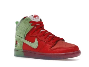 Nike SB Dunk High Pro Cough Strawberry 420 minymal sneakers tenis 2