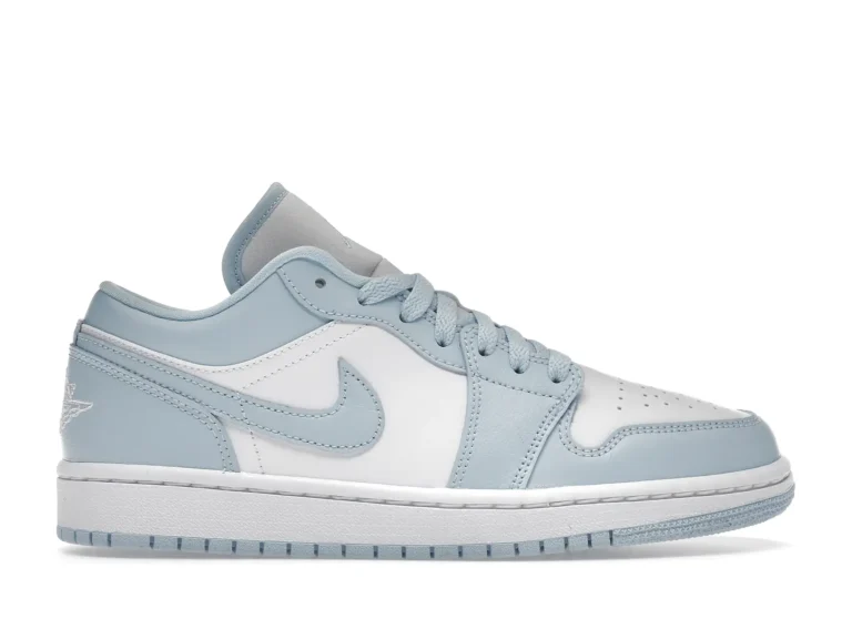 tenis Jordan 1 Low - White Ice Blue DC0774-141 minymal sneakers tenis