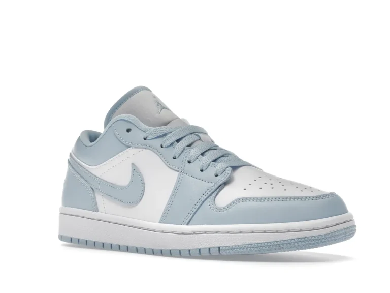 tenis Jordan 1 Low - White Ice Blue DC0774-141 minymal sneakers tenis 2