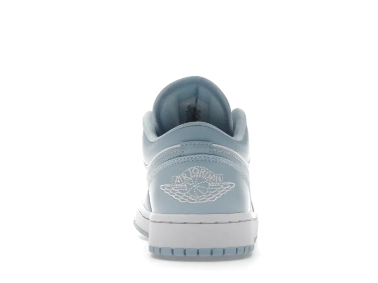 tenis Jordan 1 Low - White Ice Blue DC0774-141 minymal sneakers tenis 4