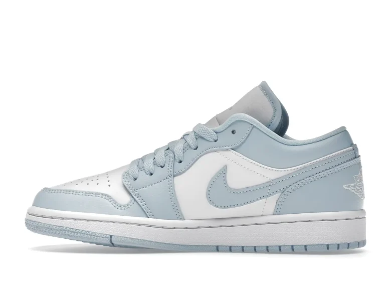 tenis Jordan 1 Low - White Ice Blue DC0774-141 minymal sneakers tenis 5