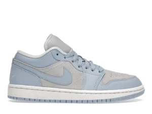 sneakers tenis Jordan 1 Low - Football Grey Aluminum (Mujer) DC0774-050 minymal