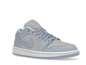 Jordan 1 Low - Football Grey Aluminum (Mujer) DC0774-050 minymal sneakers tenis 2