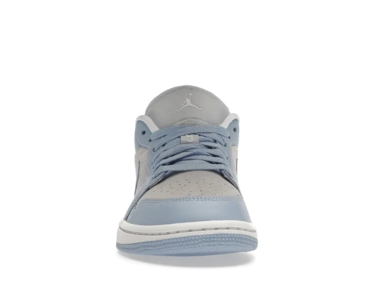 Jordan 1 Low - Football Grey Aluminum (Mujer) DC0774-050 minymal sneakers tenis 4