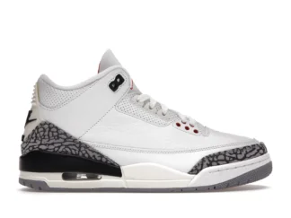 sneakers tenis Jordan 3 Retro - White Cement Reimagined