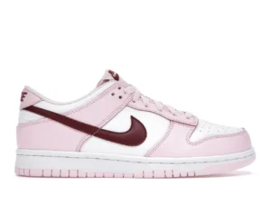 minymal tenis Nike Dunk Low - Pink Foam Red (Niños)