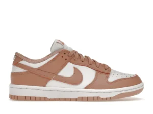 sneakers tenis nike dunk low rose whisper mujer.