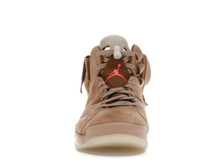 Jordan 6 Retro x Travis Scott - British Khaki DH0690-200 minymal tenis sneakers 4