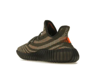 tenis adidas Yeezy 350 V2 Carbon Beluga lado izquierdo inclinado