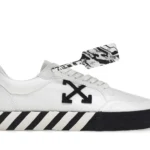 Off-White Vulcanized Low Canvas White Black