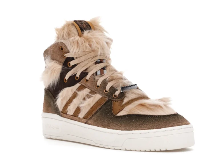 tenis adidas Rivalry Hi x Star Wars Chewbacca FX9290 lado derecho