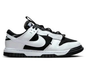 tenis Nike Dunk Air Low Jumbo Reverse Panda lado derecho 2