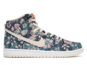 tenis Nike SB Dunk High Pro Hawaii lado derecho