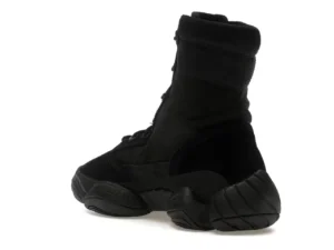 adidas Yeezy 500 High Tactical Boot - Utility Black lado trasero izquierdo