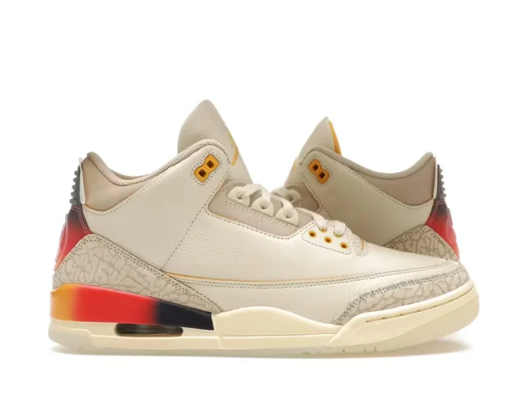 Jordan 3 Retro SP x J Balvin Medellín Sunset parte derecha