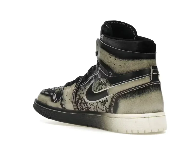 Jordan 1 High Zoom Air CMFT 2 Dia de Muertos parte trasera izquierda