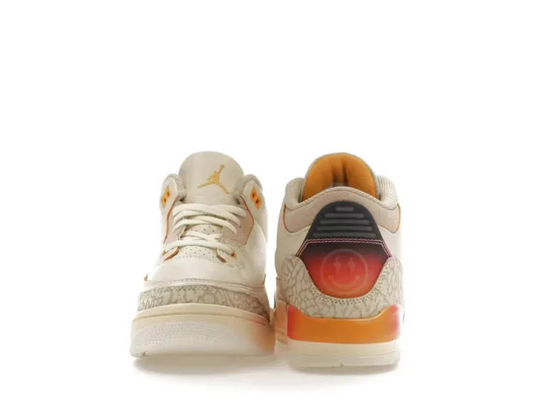 tenis Jordan 3 Retro SP x J Balvin Medellín Sunset (Niños Pequeños) parte delantera