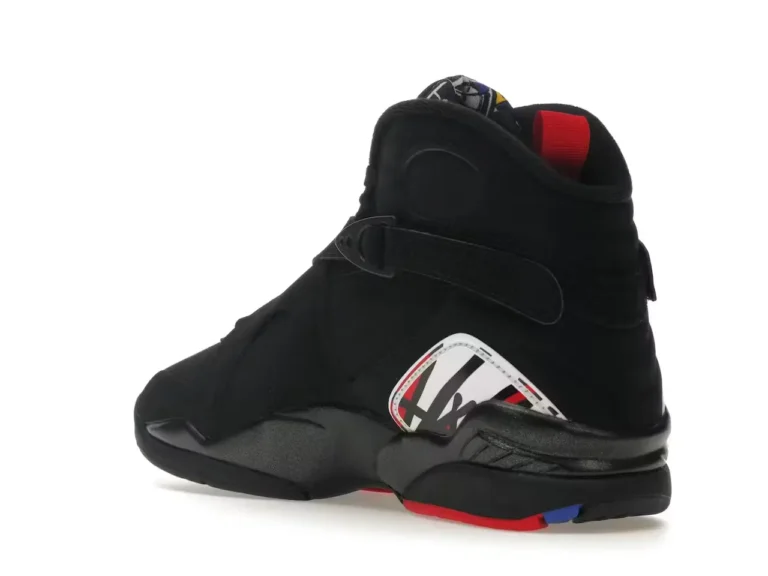 Jordan 8 Retro Playoffs (2023) parte trasera izquierda