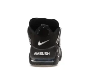 Nike Air More Uptempo Low x AMBUSH - Black parte trasera
