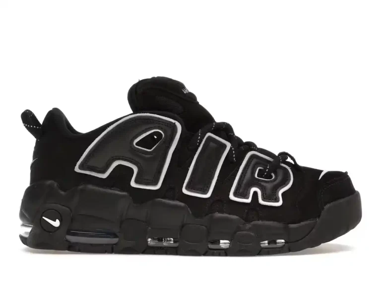 Nike Air More Uptempo Low x AMBUSH - Black lado derecho