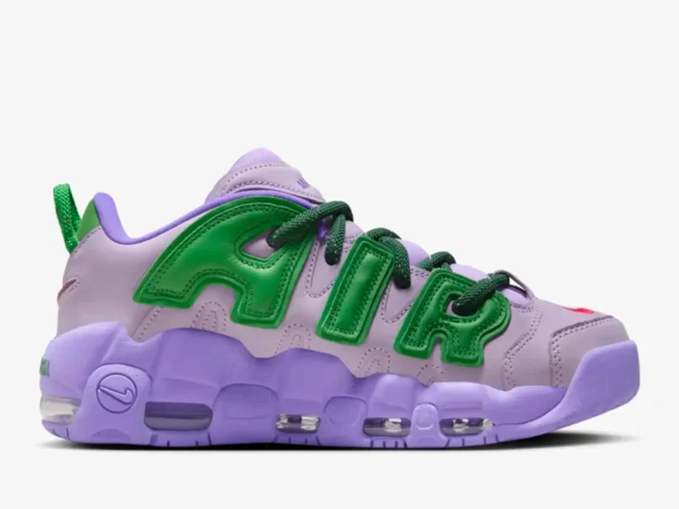 Nike Air More Uptempo x AMBUSH - Lilac lado derecho