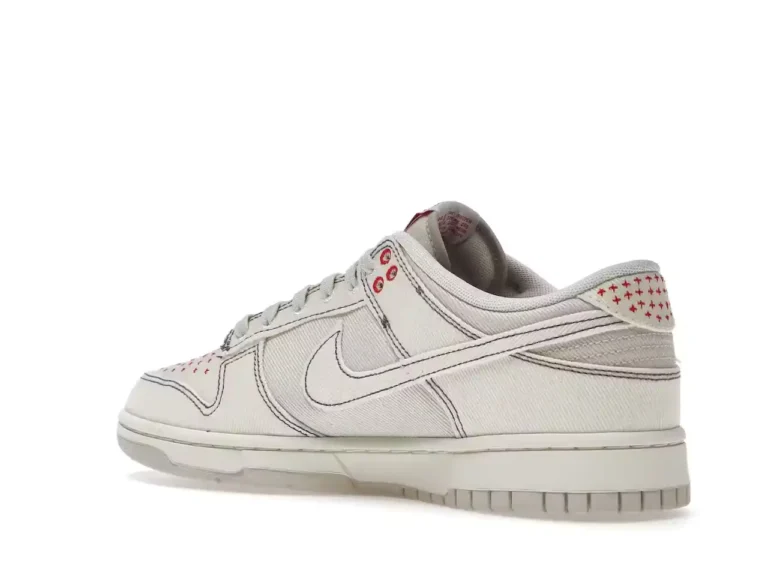 Nike Dunk Low SE - Light Orewood Brown Sashiko parte izquierrda trasera