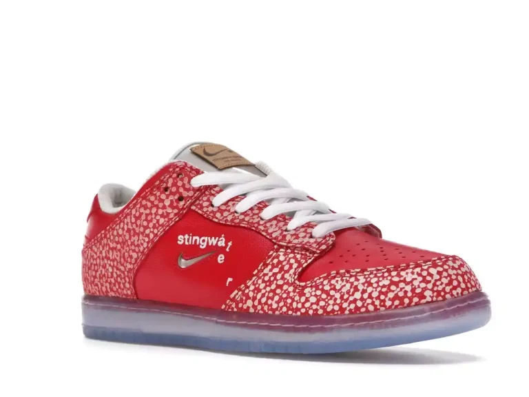 Nike SB Dunk Low Pro x Stingwater Magic Mushroom parte delantera derecha