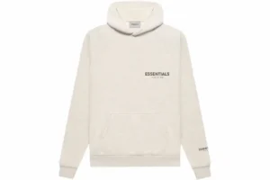 sudadera Fear Of God Essentials Hoodie Oatmeal minymal sneakers sudadera