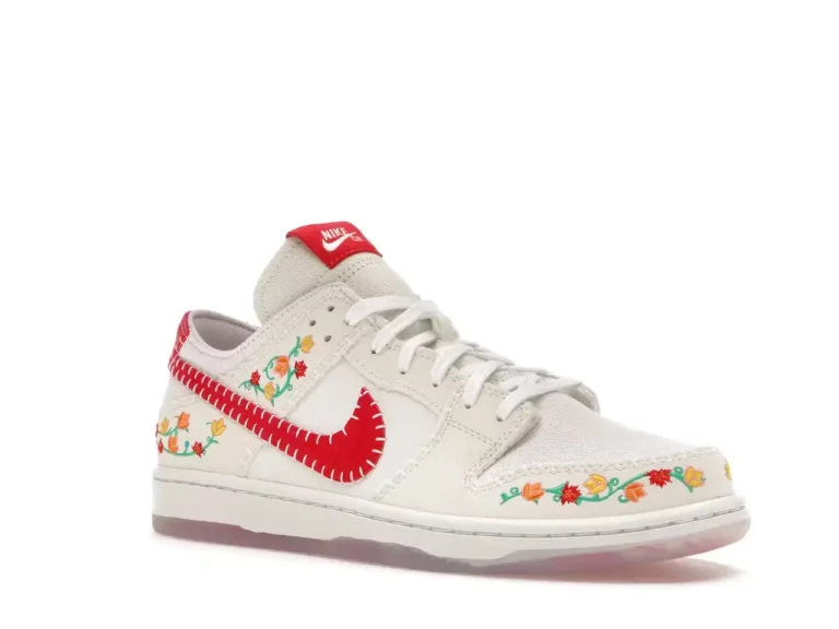 tenis Nike SB Dunk Low Decon N7 Opti Yellow University Red minymal