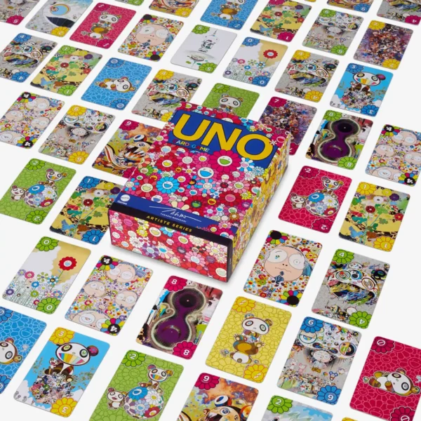 cartas UNO x Takashi Murakami Artist Series Card Game minymal 3