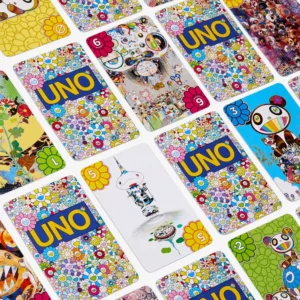 cartas UNO x Takashi Murakami Artist Series Card Game minymal 4