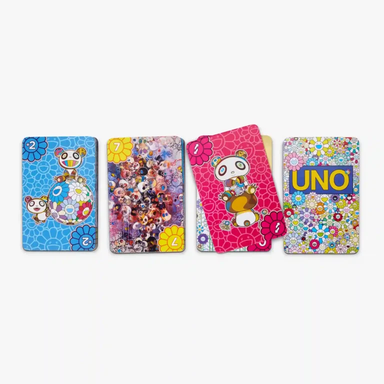 cartas UNO x Takashi Murakami Artist Series Card Game minymal 6