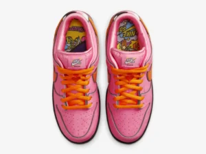 tenis Nike SB Dunk Low Pro x Powerpuff Girls Blossom FD2631-600 3