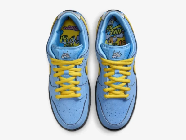 tenis Nike SB Dunk Low Pro x Powerpuff Girls Bubbles FZ8320-400 3