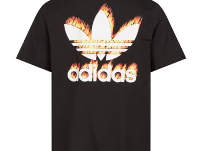 Playera Adidas Trifolio Fire Black 3