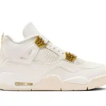 Jordan 4 Retro Metallic Gold (Mujer)