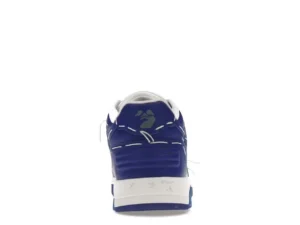 Tenis OFF-WHITE Out Of Office Sartorial Stitching Dark Blue minymal 5