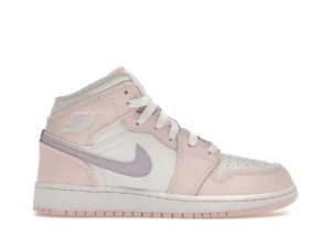 tenis Air Jordan 1 Mid Pink Wash FD8780-601 minymal sneakers