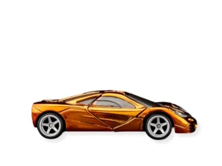 Hot Wheels RLC Exclusive McLaren F1 Orange minymal