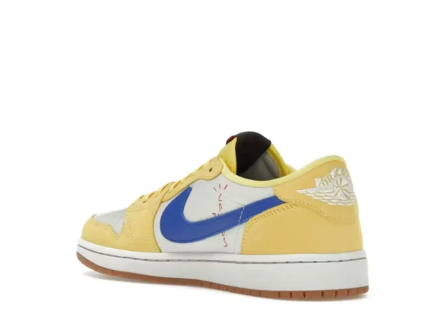 Tenis Jordan 1 Retro Low OG SP x Travis Scott Canary DZ4137-700 sneakers minymal 3